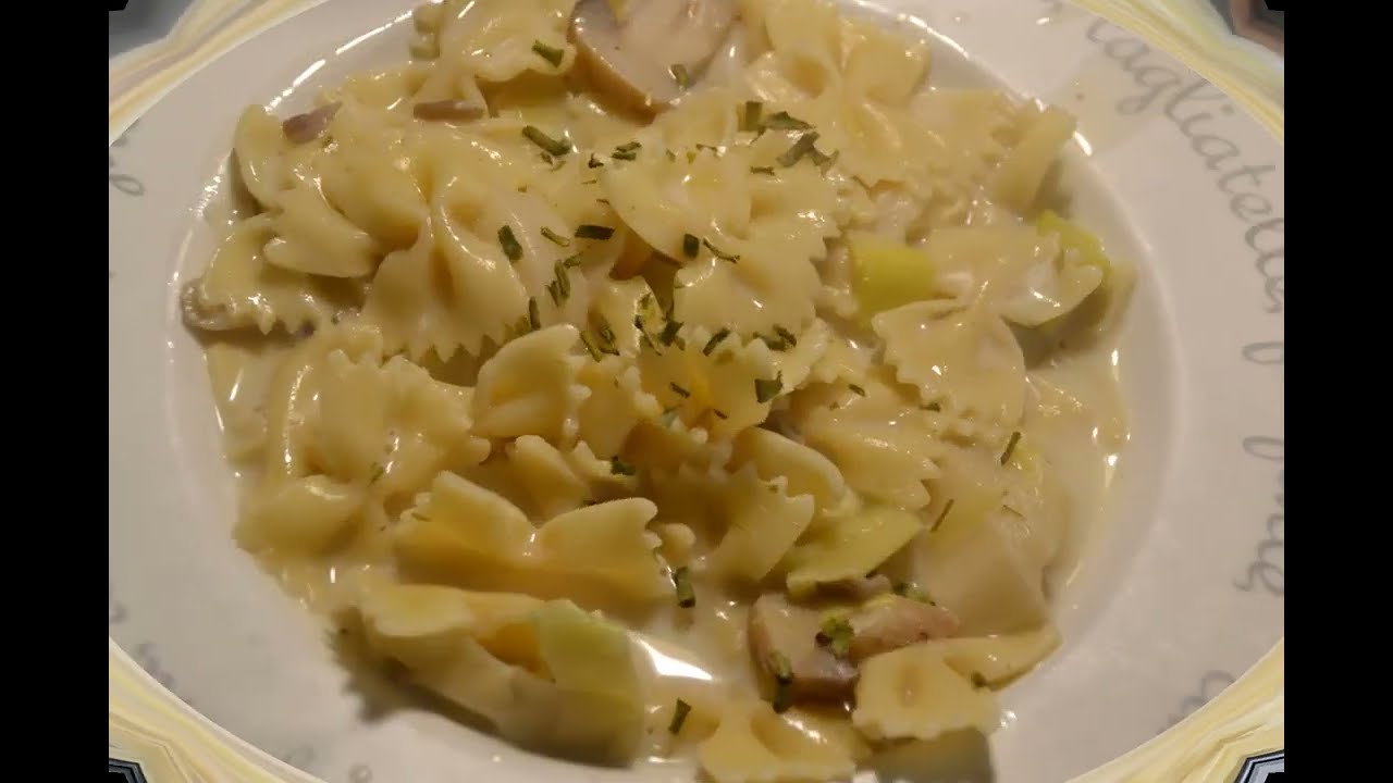 P&acirc;tes champignons Boursin recette cookeo