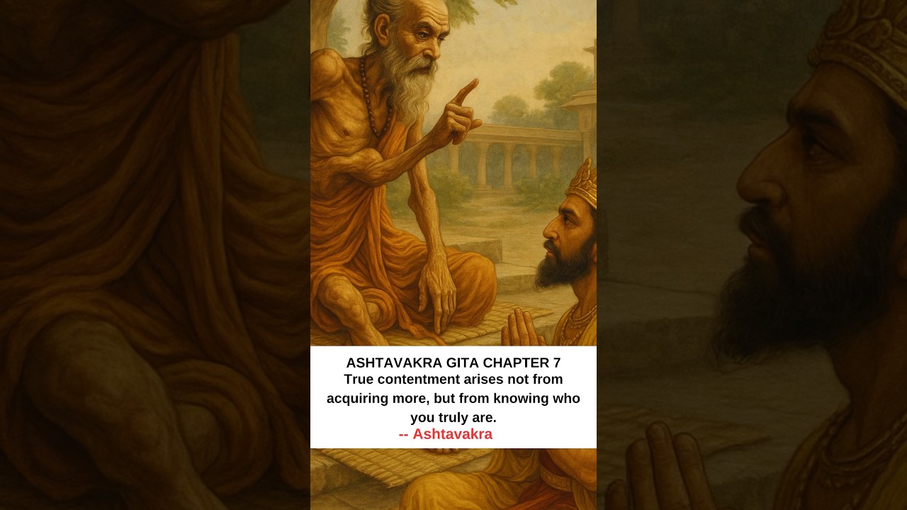 True Contentment: Ashtavakra&rsquo;s Secret to Inner Peace | Ashtavakra Gita 7