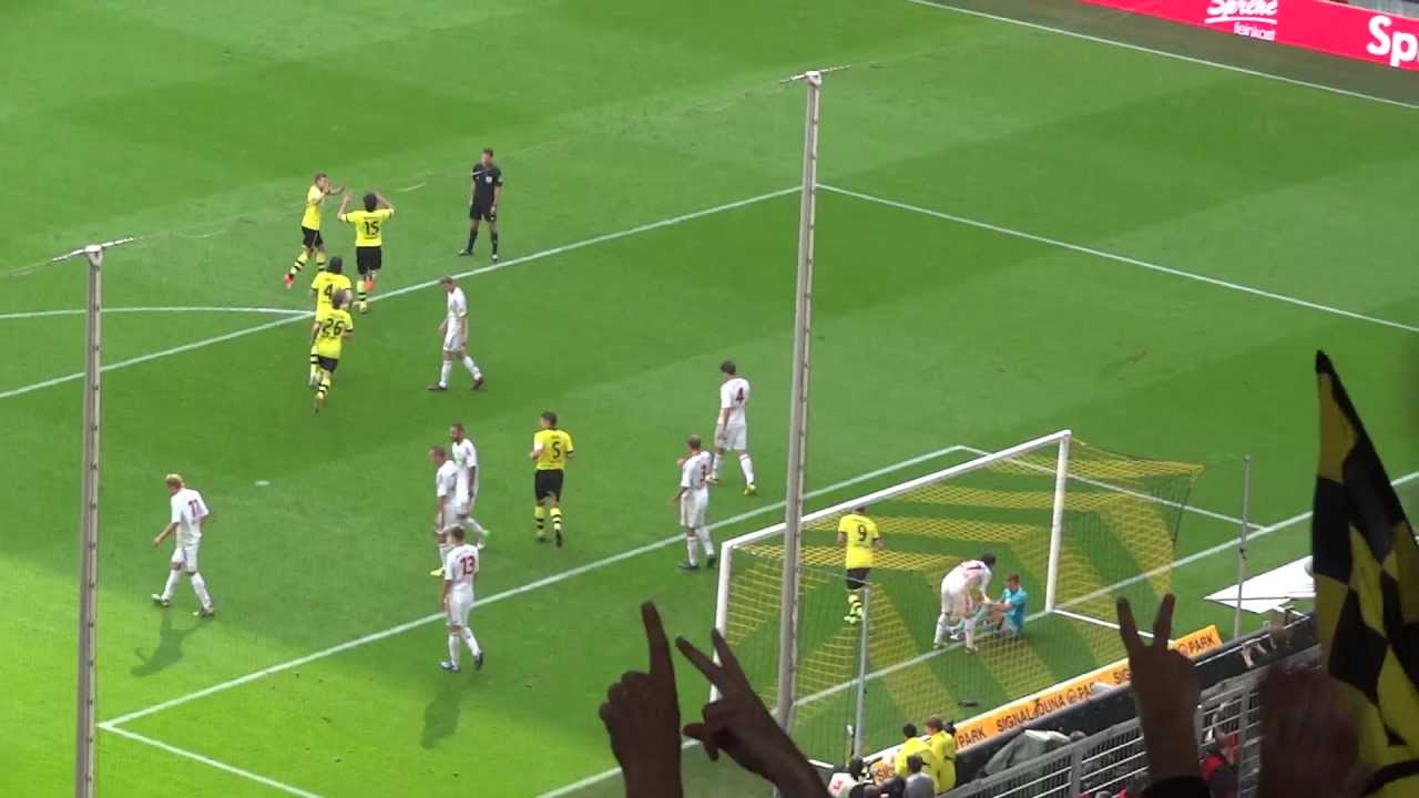 Borussia Dortmund - Bayer Leverkusen 15.09.2012 (goal Mats Hummels 1-0, 29th min.)