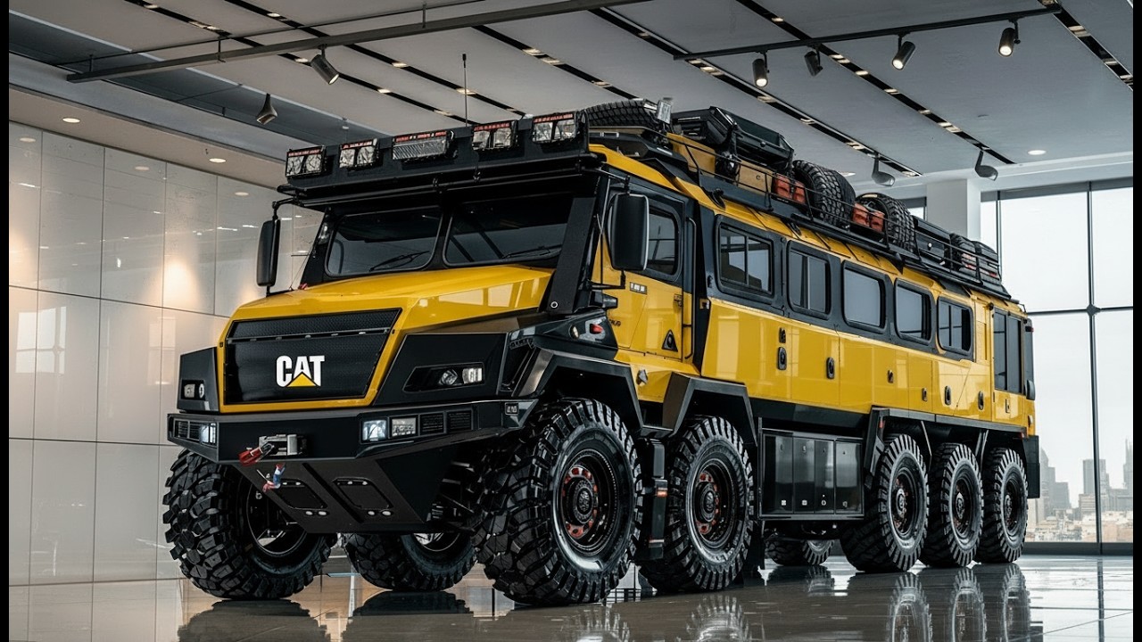 2026 Caterpillar COLOSSUS 10×10 – 1,200HP 10-Wheel Industrial Monster! 💪🔥
