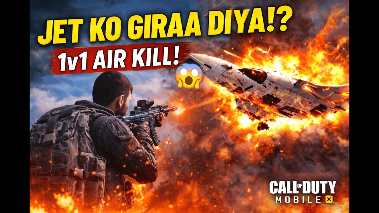 They Sent a Jet… I Destroyed It 😈 | Insane Killing Spree CODM