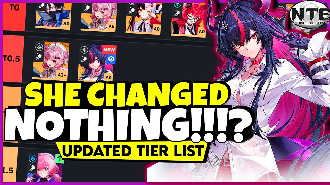 HUH? Prydwen Tier List for NTE Shinku 1.2 Patch | Best Characters Ranked