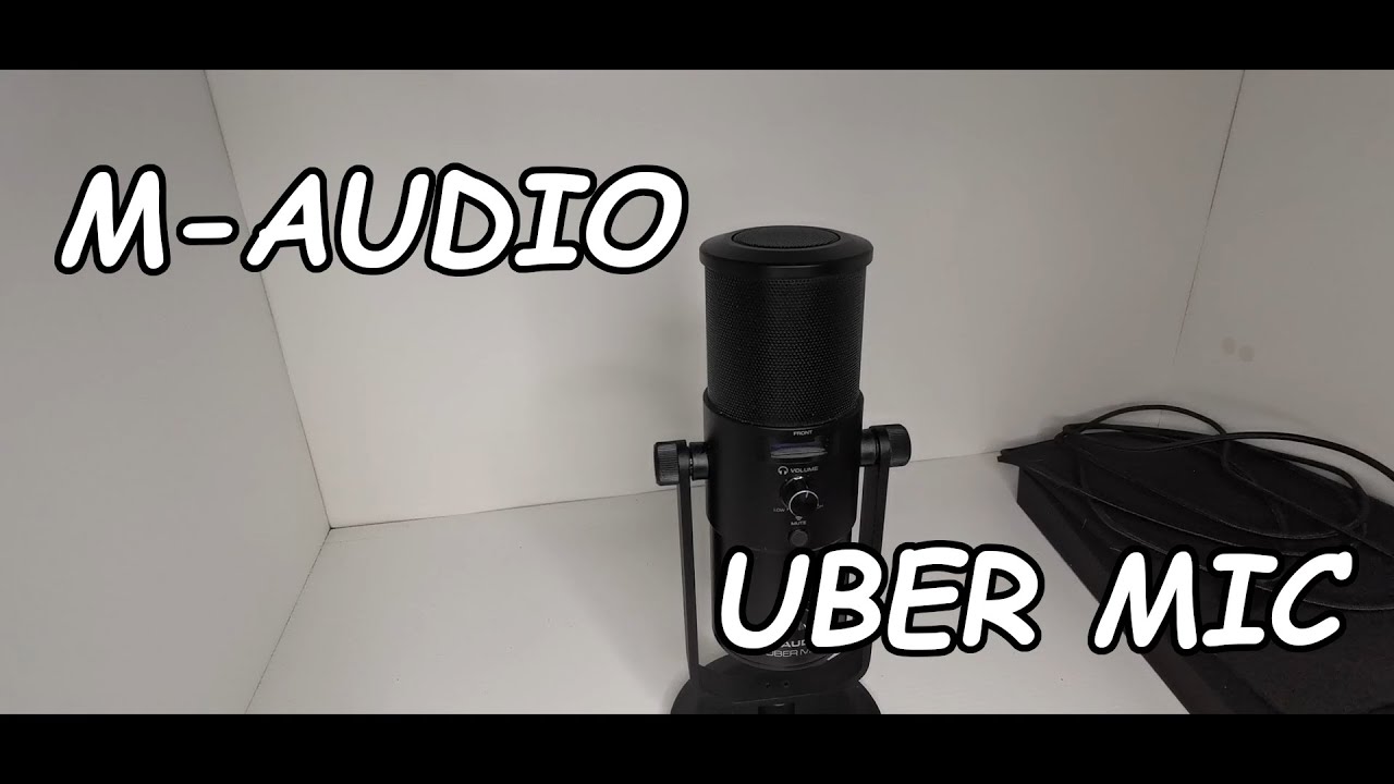 M-Audio Uber Mic - Unboxing and Testing