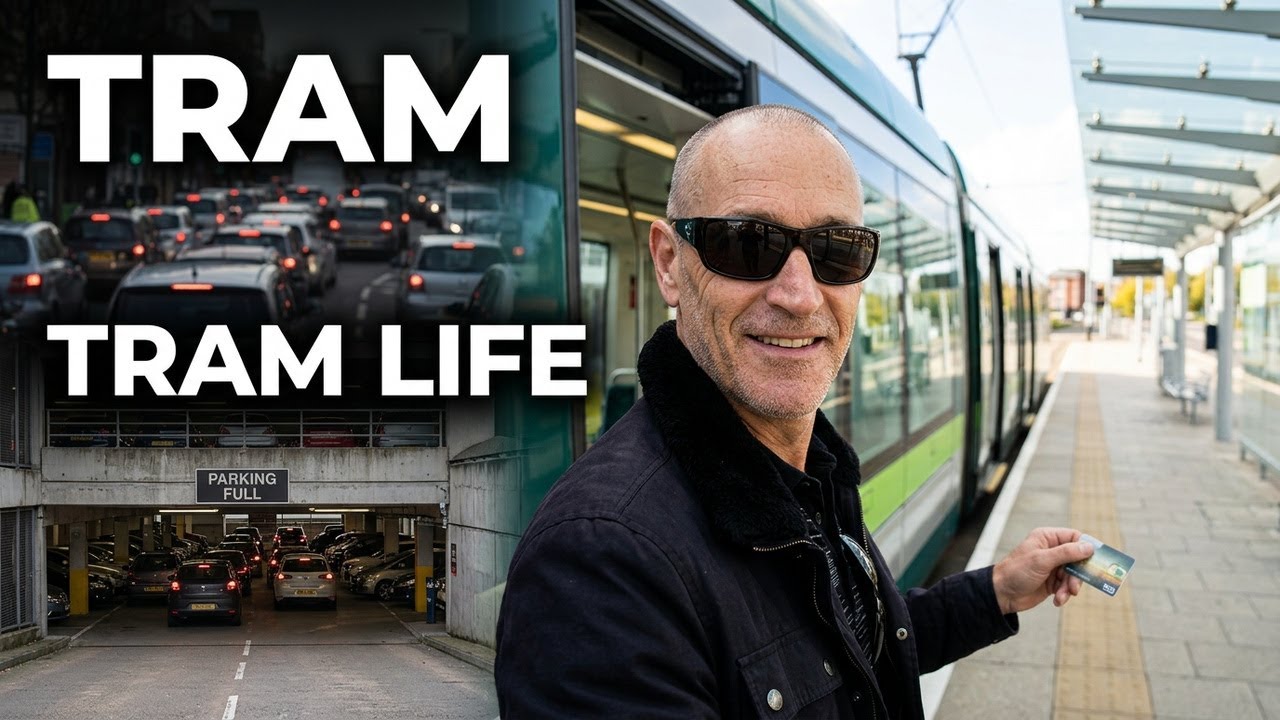 Nottingham Trams remastered from 2017 | Planes, Trains & Automobiles