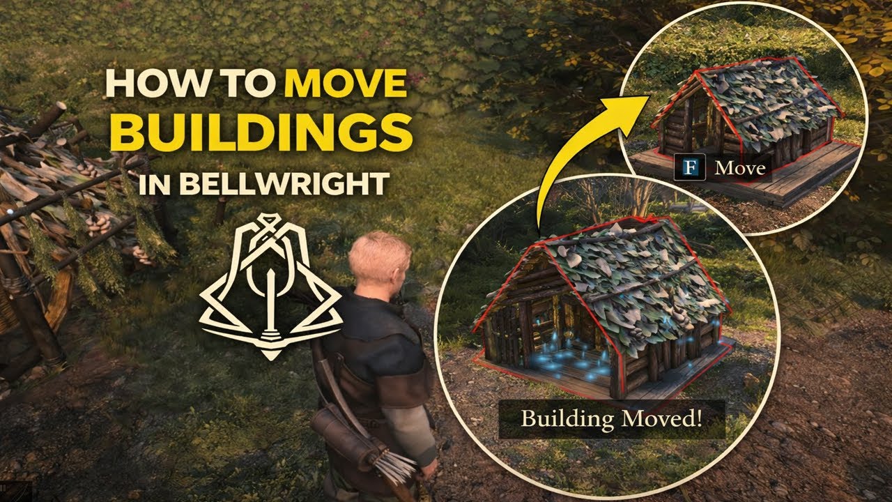 How to Move Buildings in Bellwright (Step by Step)