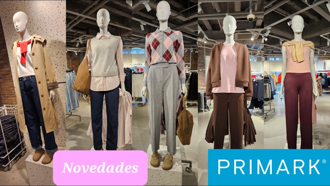 Primark Nueva Temporada Otoño Outfits Completos y Básicos Calzado Tendencias Ropa de punto Chaquetas