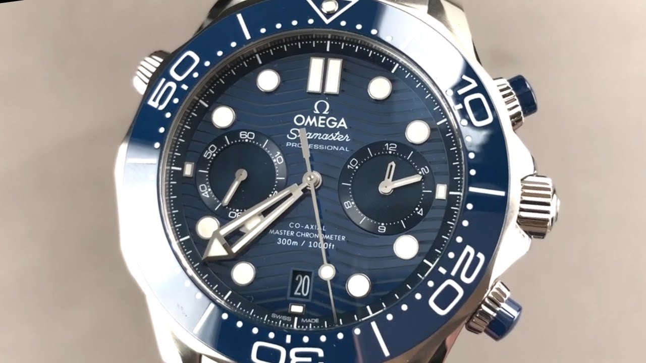 Omega Seamaster Diver 300M Chronograph 210.30.44.51.03.001 | Ultimate Dive Watch Review