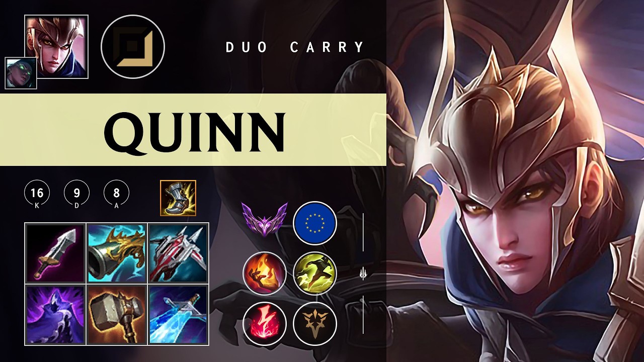Quinn ADC vs Aphelios - EUW Master Patch 26.04