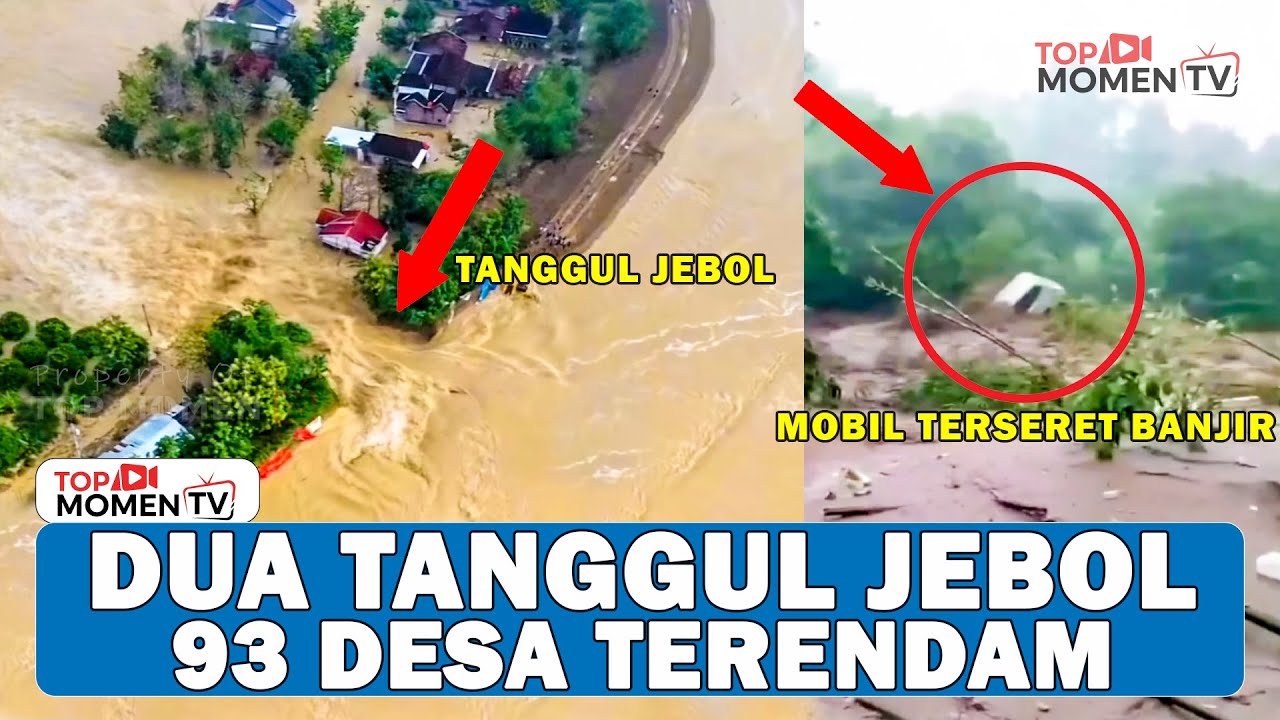 Tanggul Jebol, 93 Desa Terendam Banjir di Pati Jawa Tengah