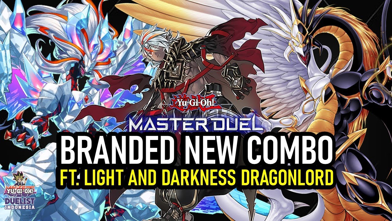 1 KARTU 5 DISRUPTION! BAHAS 5 BRANDED COMBO FT. LIGHT AND DARKNESS DRAGONLORD YU-GI-OH! MASTER DUEL