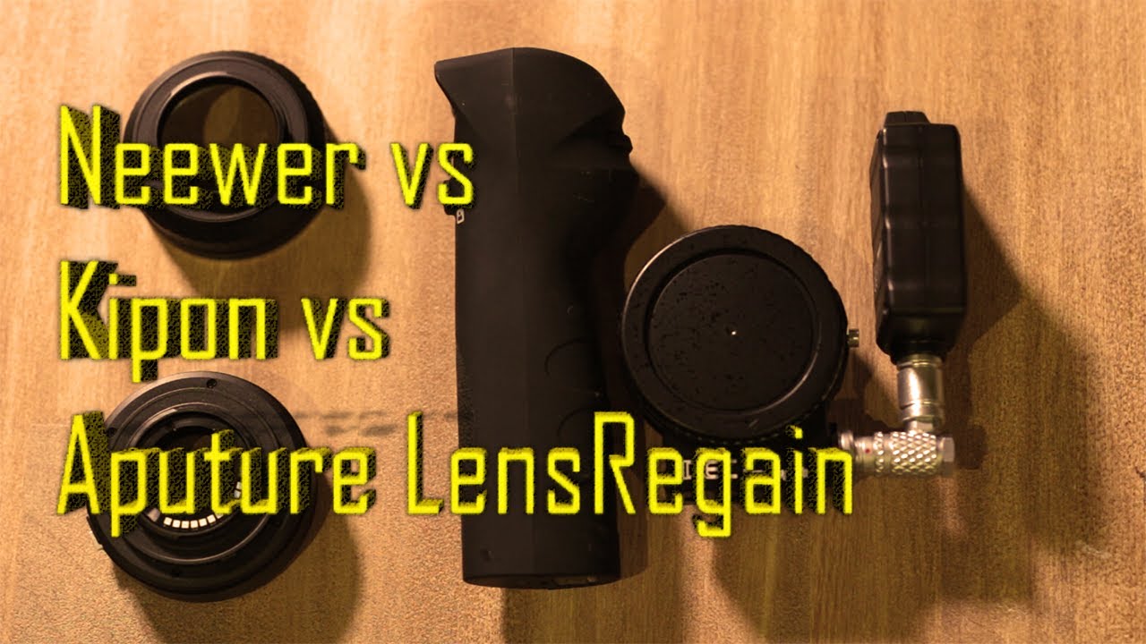 Kipon vs Aputure LensRegain vs Neewer Adapters for EF to Micro Four Thirds Ep 24