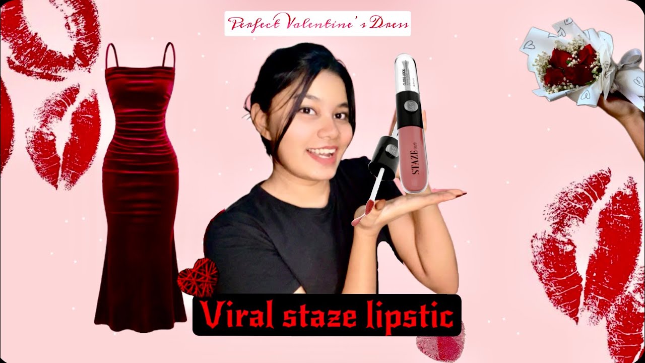 This Staze Lipstick Is Going VIRAL 😍 | Valentine Outfit from New Me | Amazon & Savana haul