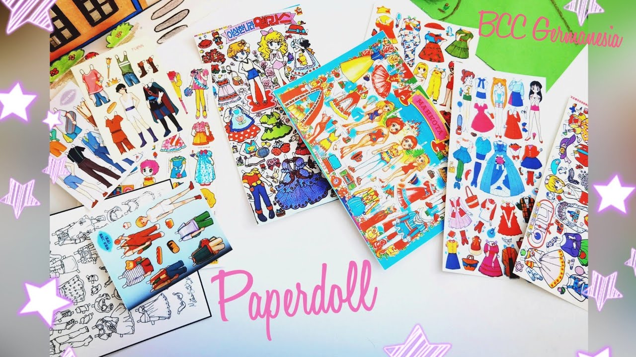 💸Harta Karun!💸 Nostalgia Mainan Jadul Boneka Kertas 90an (Bongkar Pasang/Paperdoll) ✨
