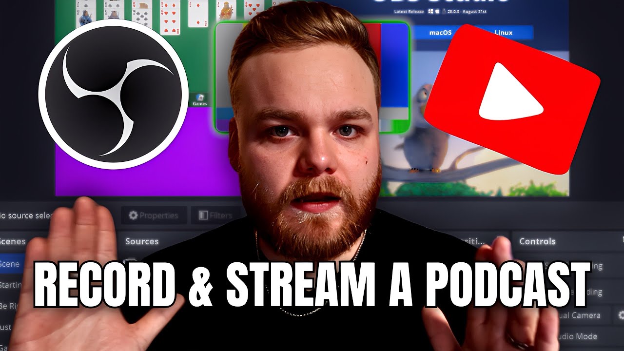 How to Set Up OBS Studio for Podcasting | Pro-Level Streaming & Recording Guide