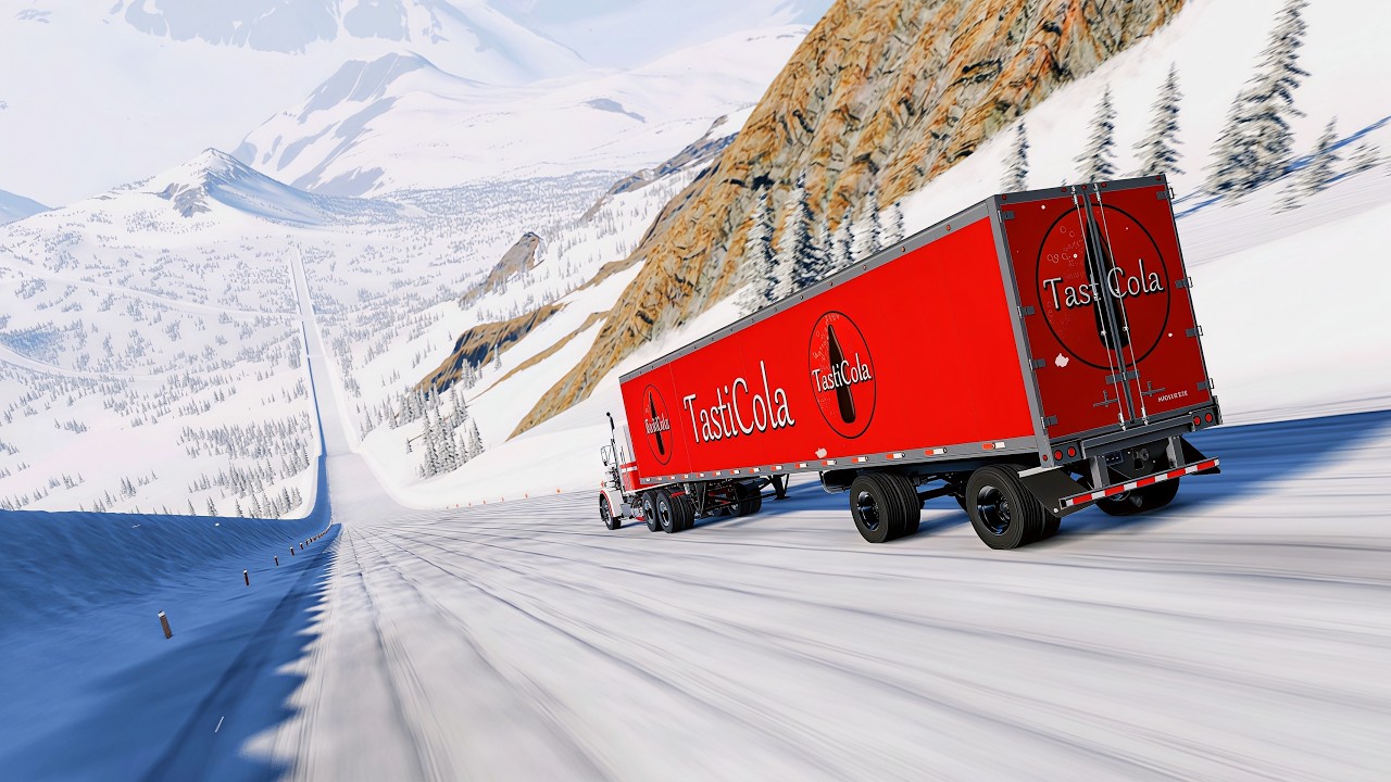 Full Throttle INSANE Long Downhill Mayhem! | BeamNG.drive Epic Crashes & Speed Test #61