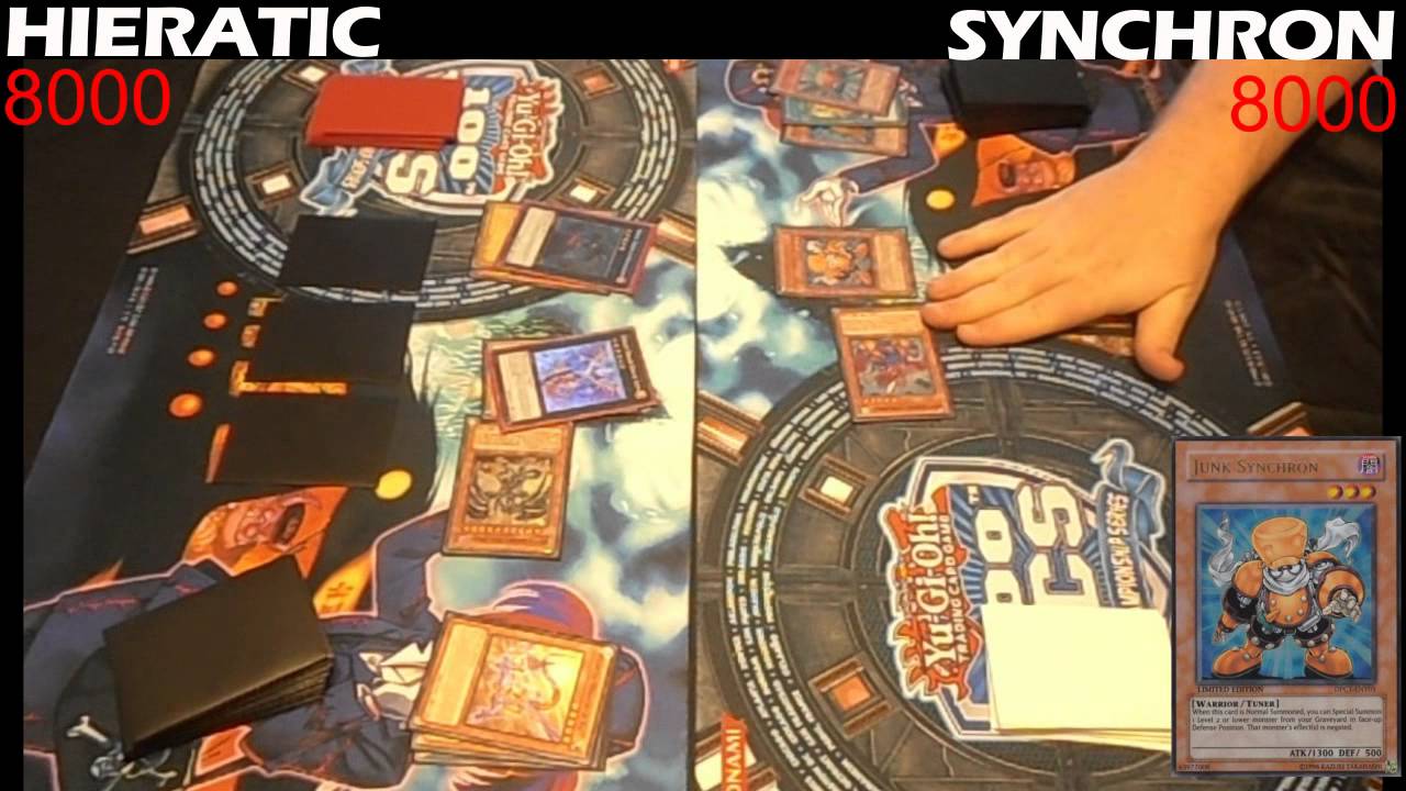Yugioh Duel: Hieratic vs Synchron - Round 3