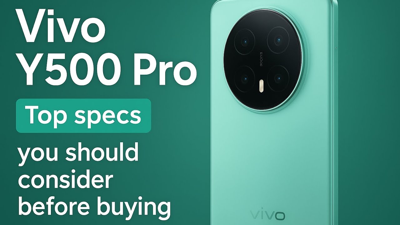 vivo y500 pro price specs breakdown:what you need to know?