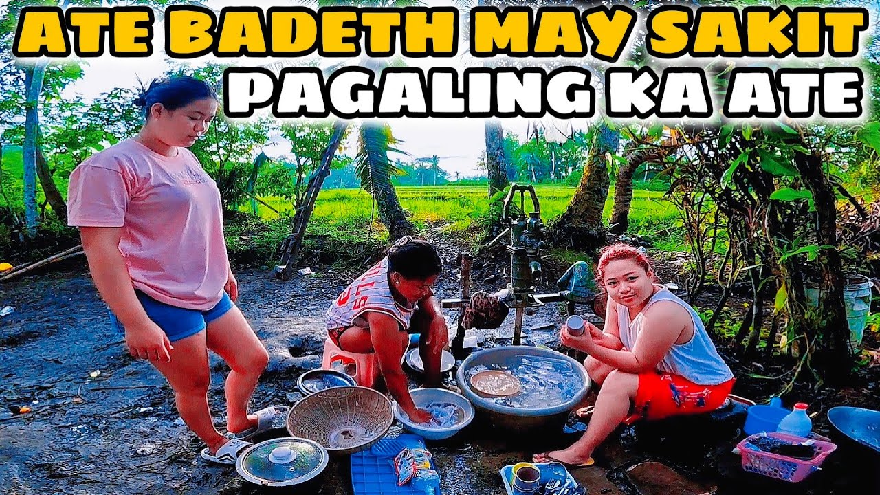 ATE BADETH SUMAMA PAKIRAMDAM | PINAG HUGAS KO NG PLATO 