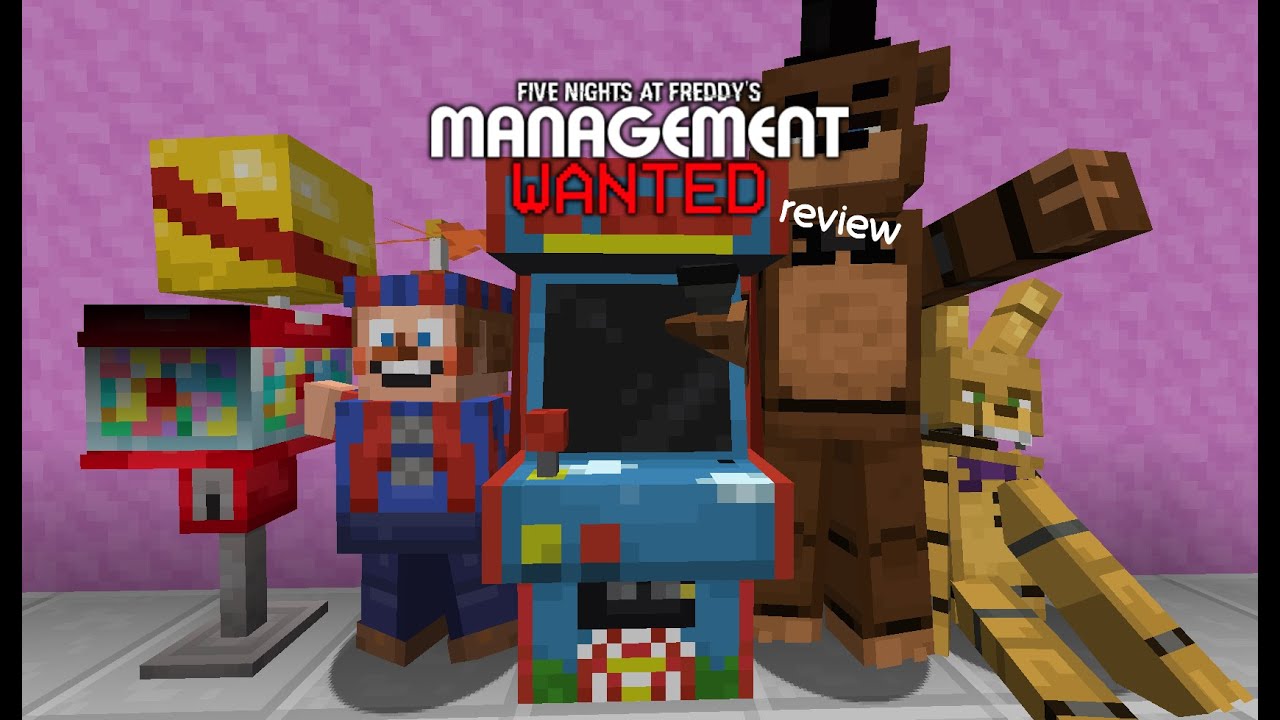 THE BEST FNAF MOD EVER! | Fnaf Management Wanted Mod Review