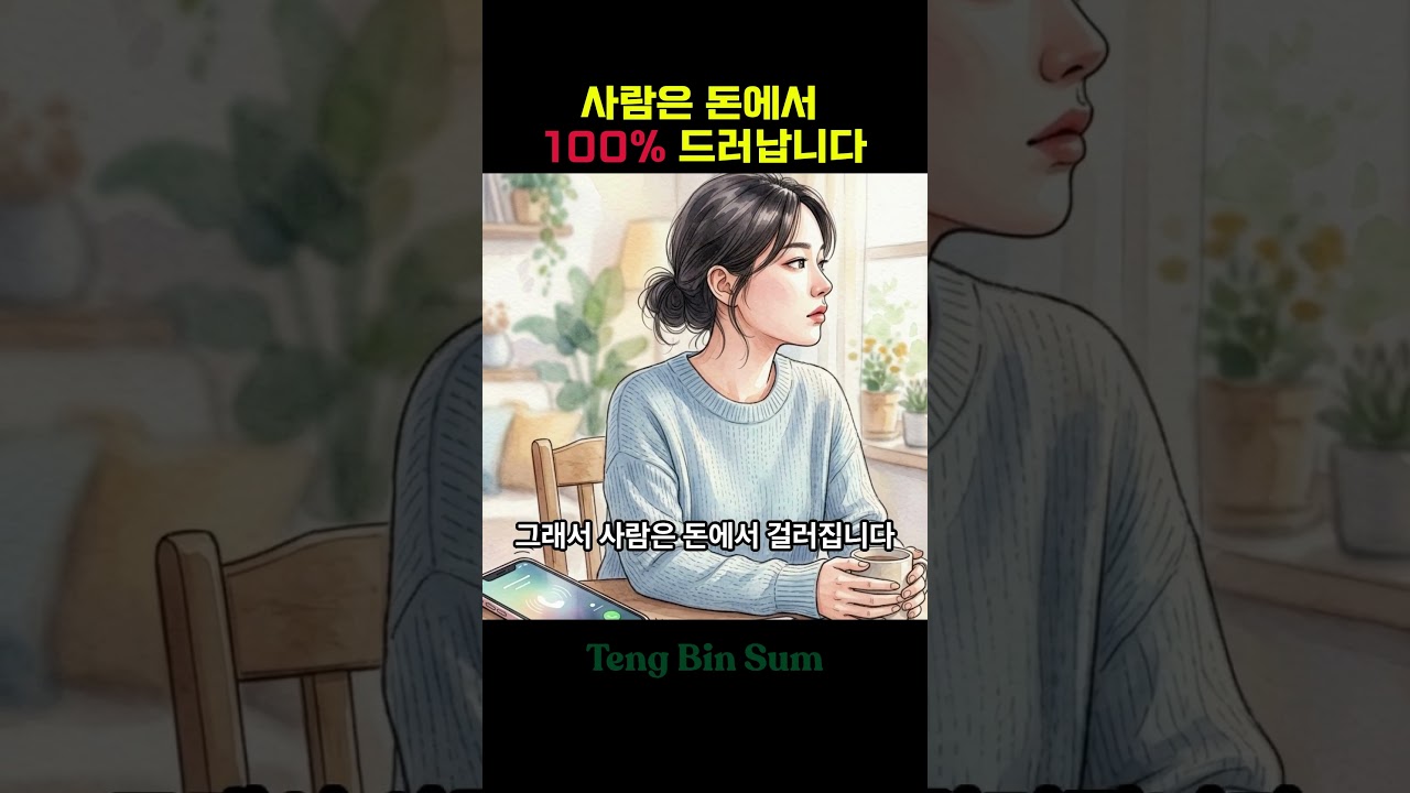 사람은 돈에서 100% 드러납니다  #인간심리 #긍정적마인드 #심리학 #가치관 #명언 #자기수행 #좋은글 #긍정의말 #동기부여