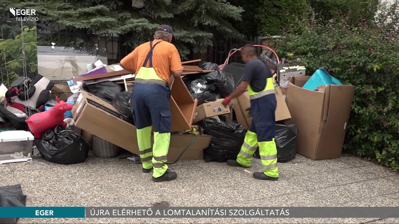 Újra elérhető a lomtalanítási szolgáltatás - 2020.07.03.