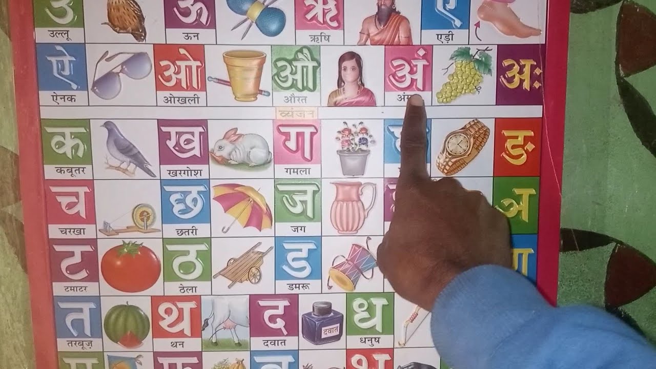 अ आ इ ई A se anar aa se aam |क से कबुतर ,Ka Se Kabutar | gyan attraction