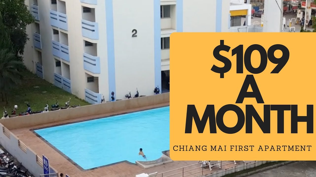 My $109 Chiang Mai Apartment with Swimming Pool