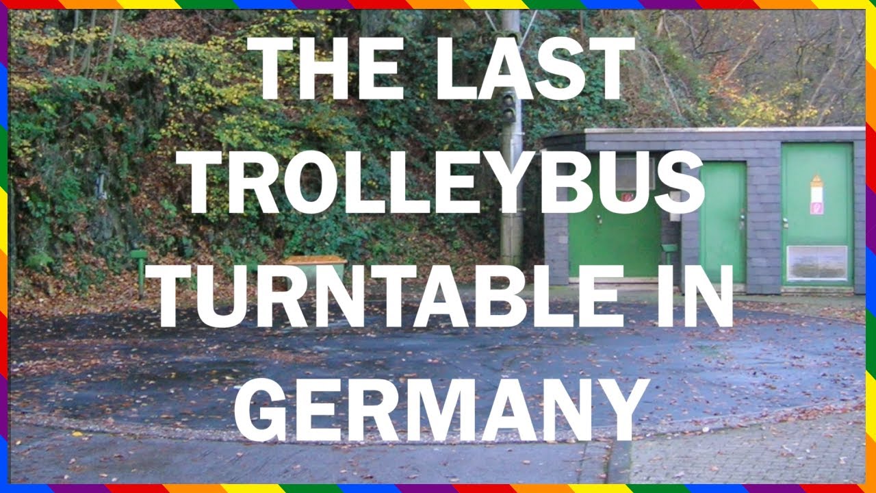The Last Trolleybus Turntable in Germany