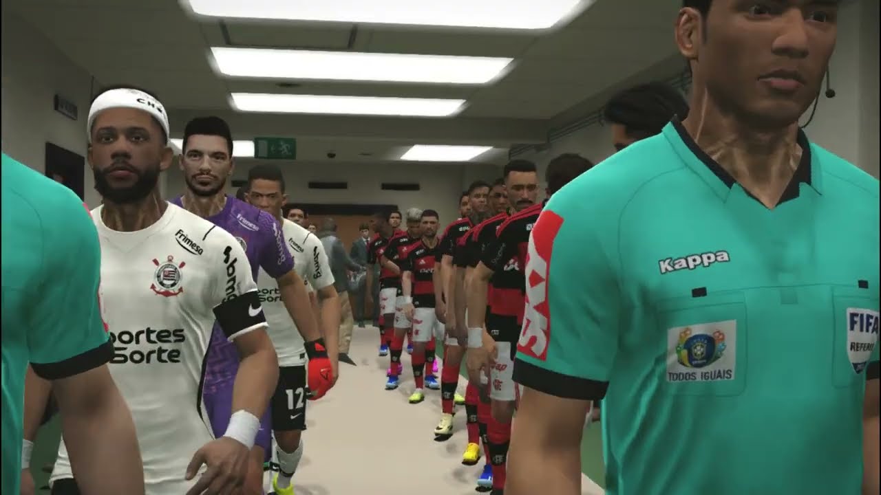 GAME PLAY FLAMENGO X CORITNHIANS SUPER COPA REI FINAL 2026 PES 2017 PC FRACO