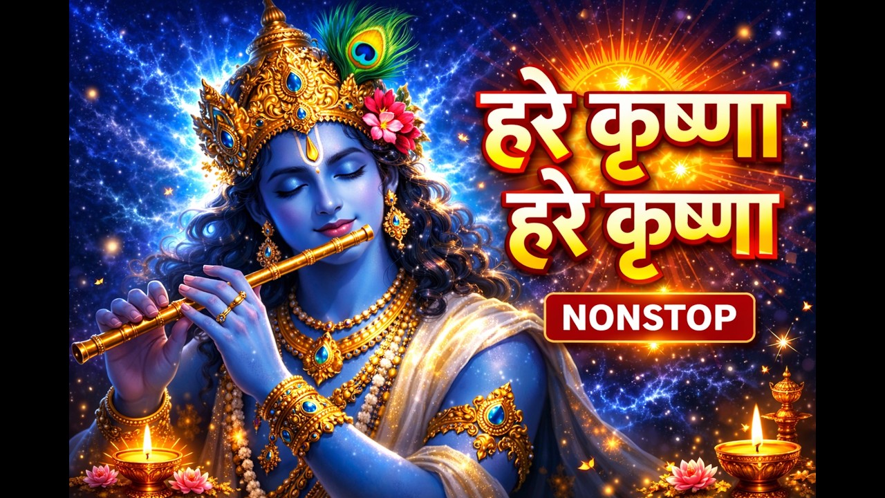 ✨ हरे कृष्ण हरे कृष्णा | कृष्णा कृष्णा हरे हरे | Mahamantra Kirtan | Peaceful Bhajan 2026 ✨