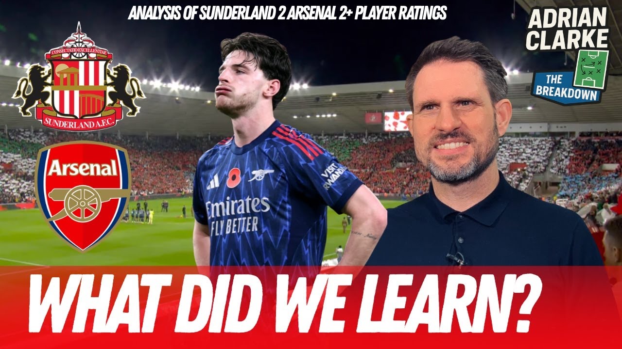All four goals EXPLAINED! Analysis of Arsenal's 2-2 draw at Sunderland | The Breakdown