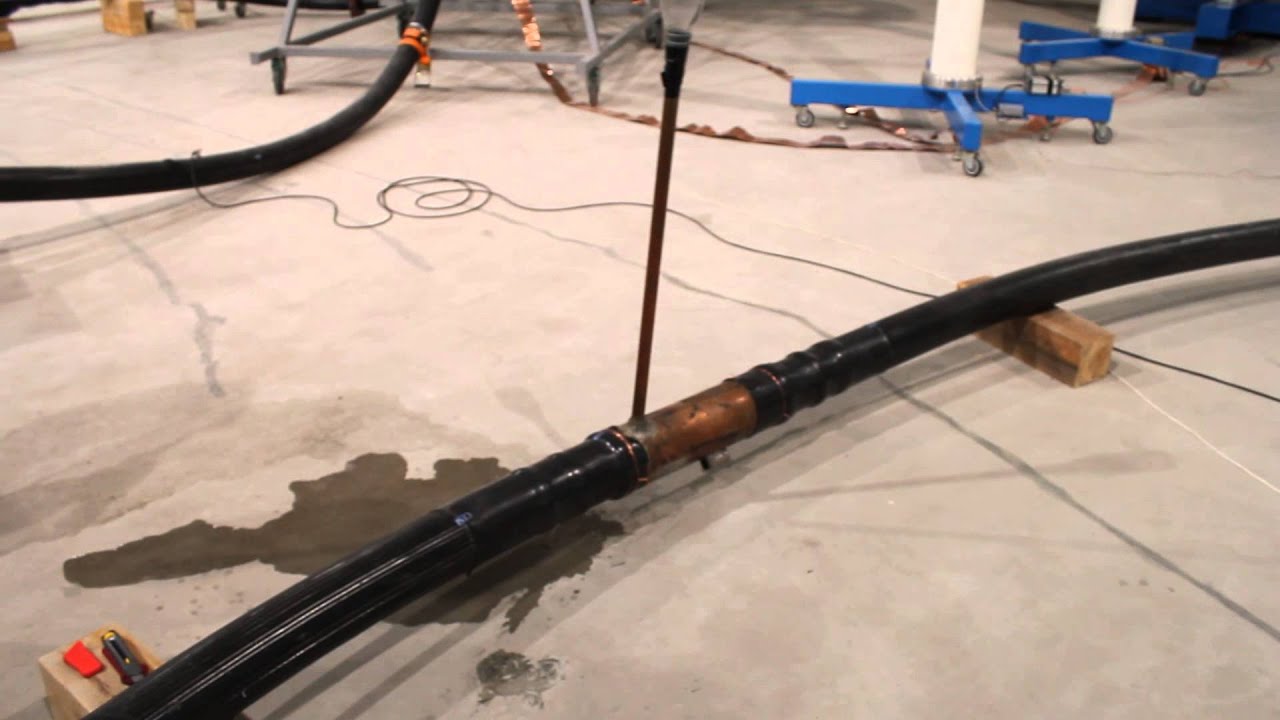 Water penetration test 220 kV end 20131018