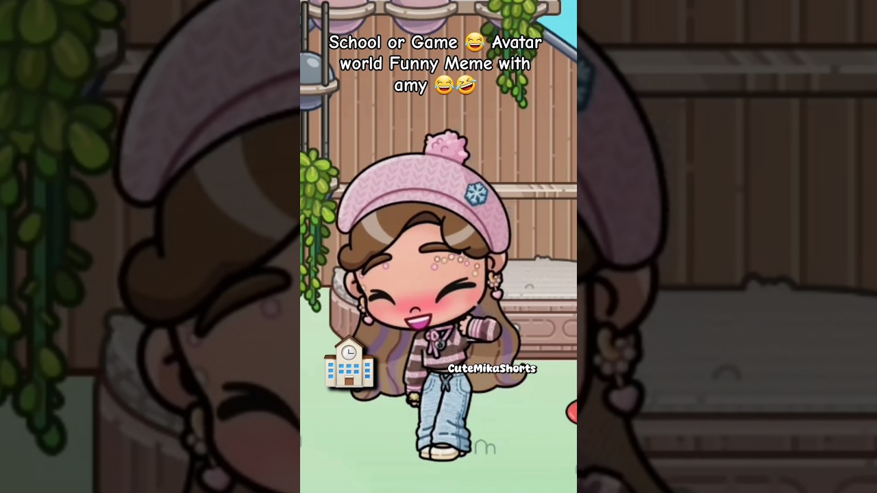 Школа или игра 😂 Avatar World Funny Meme #avatarworld #pazu #tocaboca #fypviralシ #shorts #trending