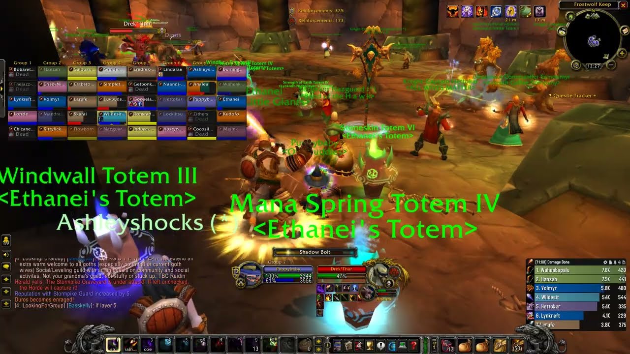 TBC Classic PRE Patch PVP Gearing Through Battleground - Destro Warlock
