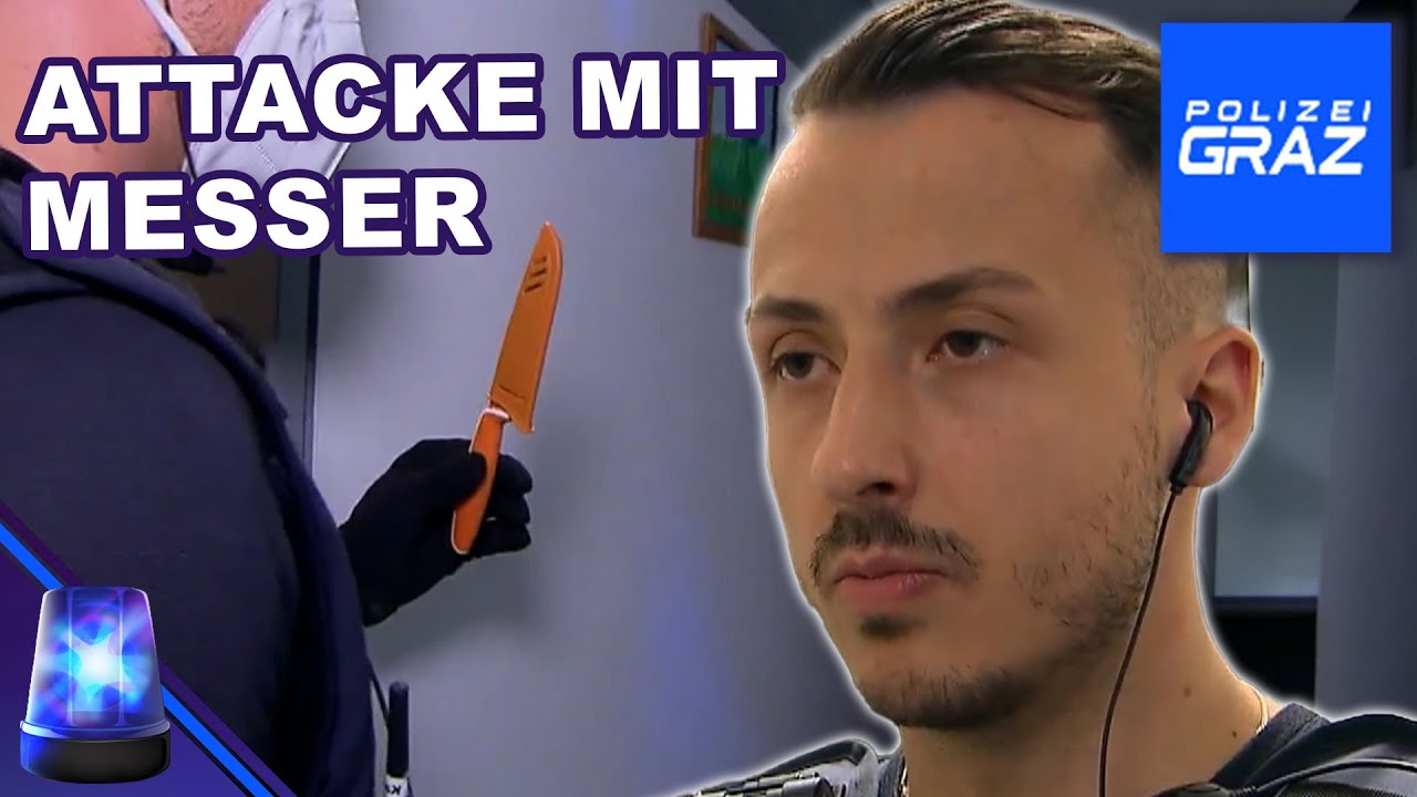 Riskanter Einsatz: Messerangriff auf Rettungsdienst ⛑ | Polizei Graz - Radau in Karlau | ATV