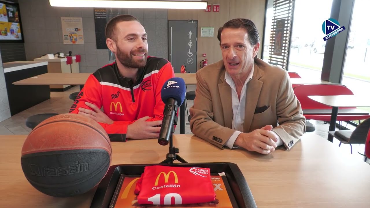 VISITA CLUB ATLETIC BASQUET ALMASSORA COLABORADOR MCDONALS 2026