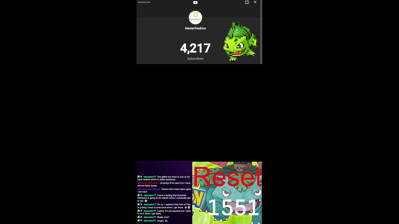 Shiny Bulbasaur hunt Day 6 Pokemon Leafgreen