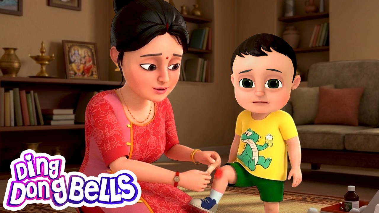 Mummy Mujhe Chot Lagi new V2 | मम्मी मुझे चोट लगी है + More Popular Nursery Kids Rhymes In Hindi
