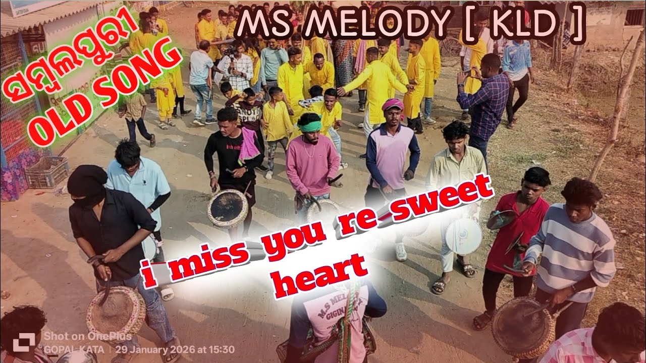 I miss re sweet heart ❤️।। Sambulpurisari old song।। Ms melody 🥁gigina KLD #maamelody #Ms melody