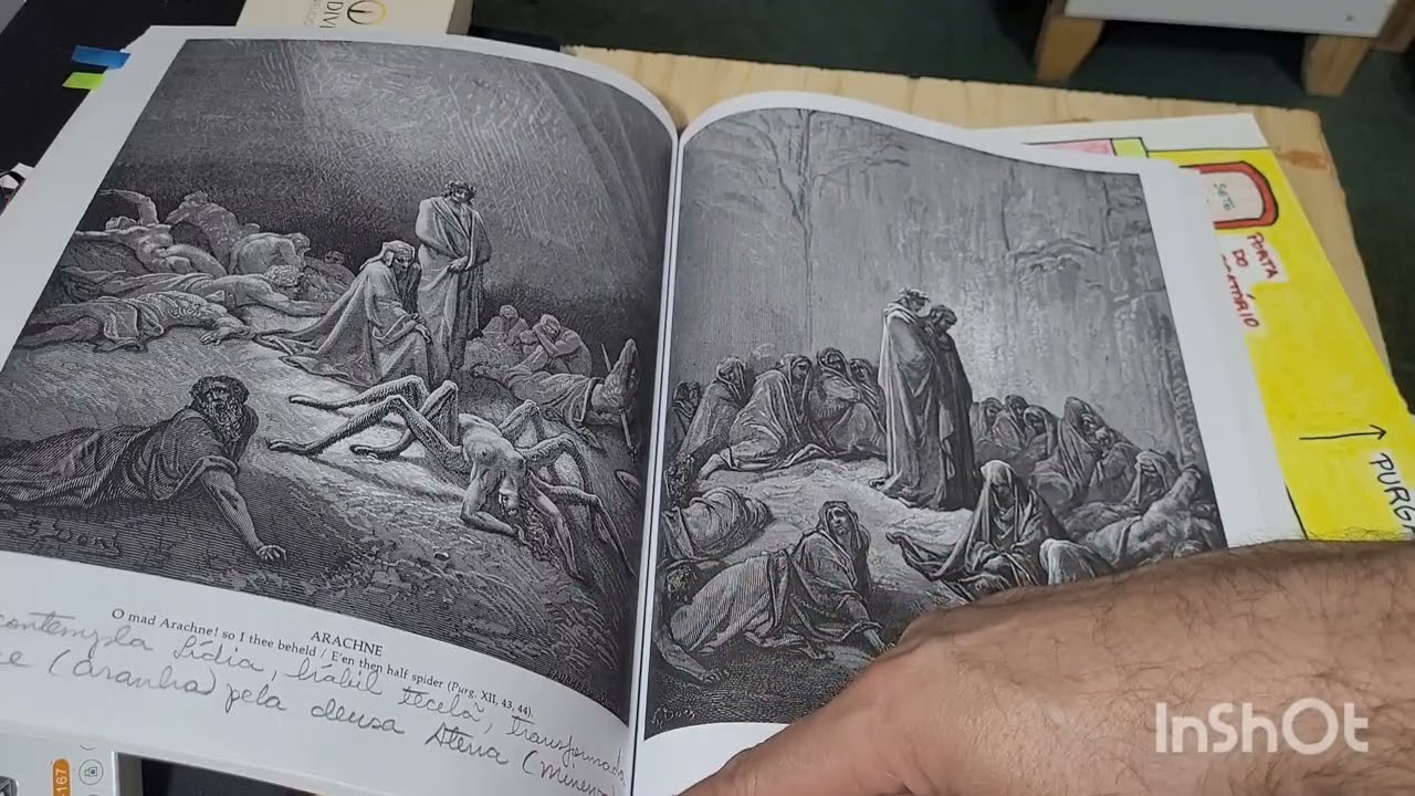 Gustave Doré. PURGATÓRIO. A Divina Comédia. Dante Alighieri. 