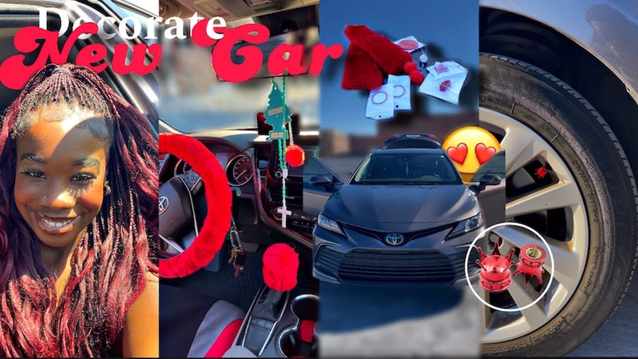 УКРАШАЙТЕ *НОВУЮ* МАШИНУ ВМЕСТЕ СО МНОЙ 🥰 | Toyota Camry LE | Перевозка декора Temu + детейлинг а...