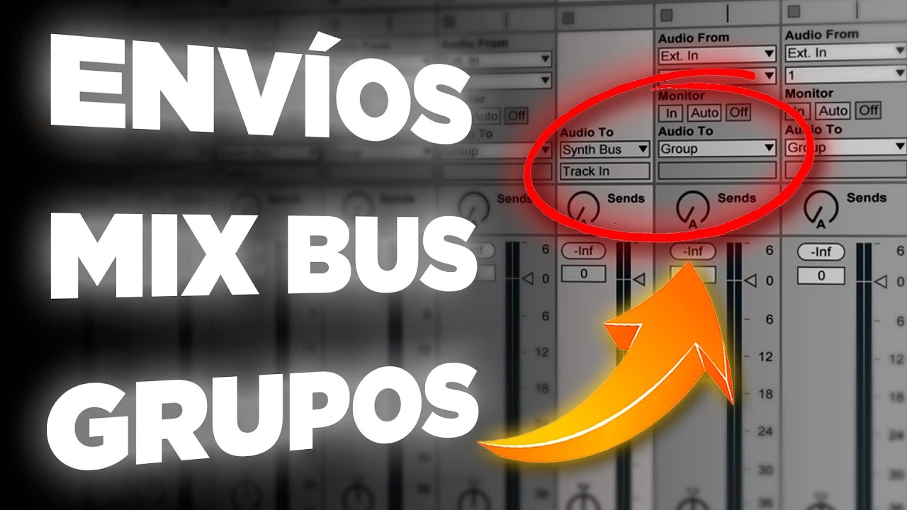 Cómo hacer BUSES, ENVÍOS Y CANALES DE RETORNO para MEZCLA DE VOCES en ABLETON LIVE