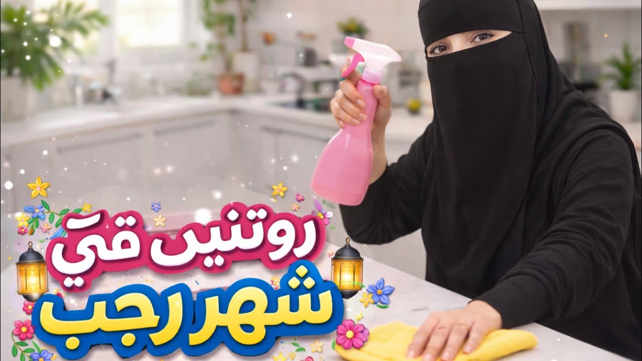 نصائح لشهر رجب | روتين تنظيف البيت | بيتزا بيتي بطعم أحلى من الجاهزة
