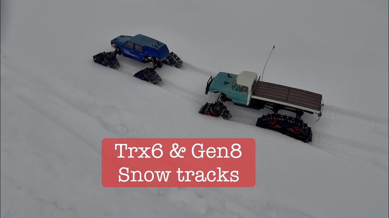 Trx6 snow tracks 