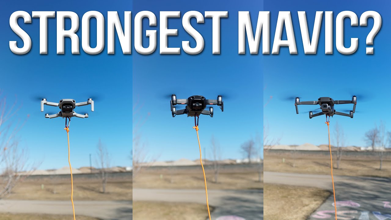 Mavic Mini, Mavic Air и Mavic 2 Pro — какой груз они могут поднять?