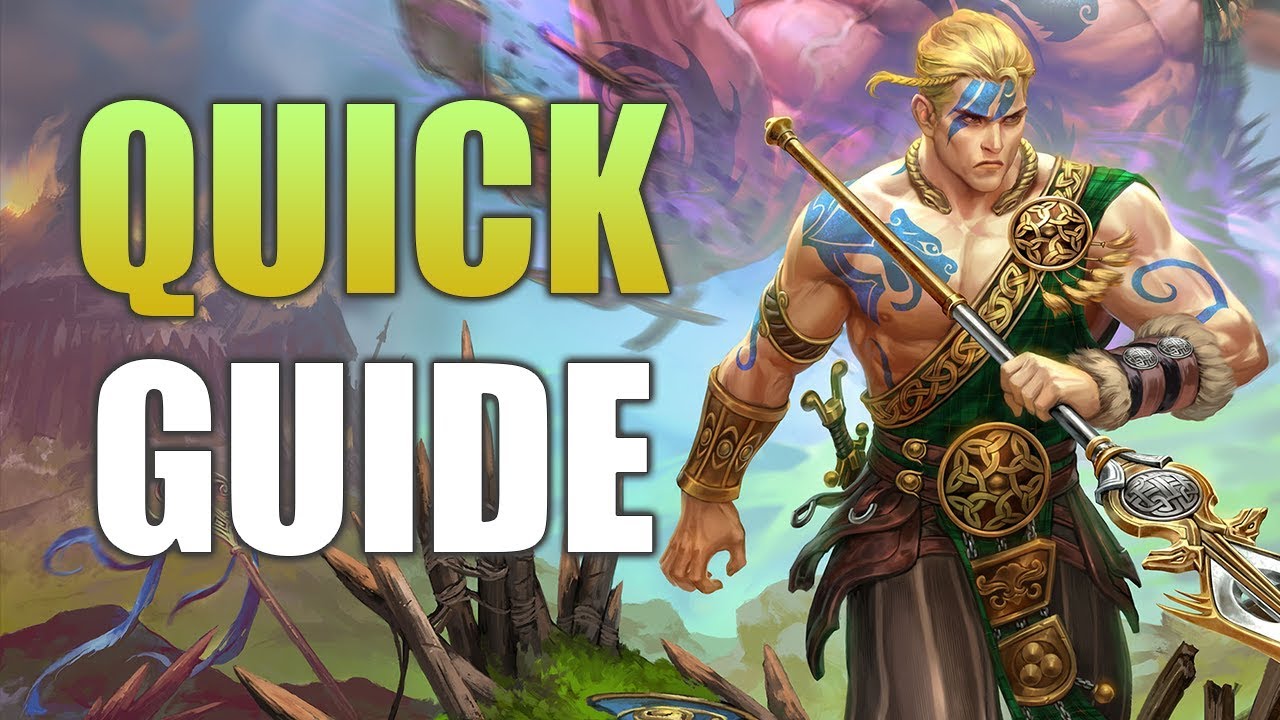 How To Play Cu Chulainn in 2 Minutes!