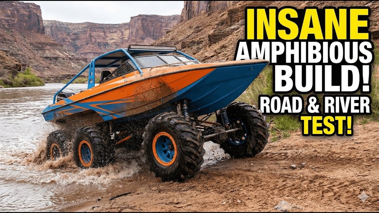 TOP 12 BEST COOLEST AMPHIBIOUS VEHICLES ON EARTH