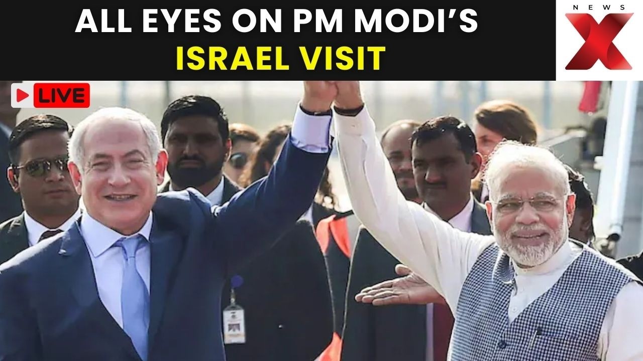 PM Modi Israel Visit LIVE: India&ndash;Israel Relations Set For Major Boost | PM Modi | Netanyahu | NewsX