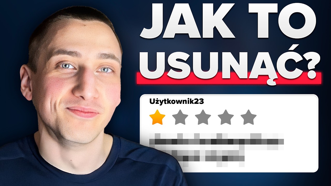 Jak usunąć negatywną opinię z wizytówki Google?