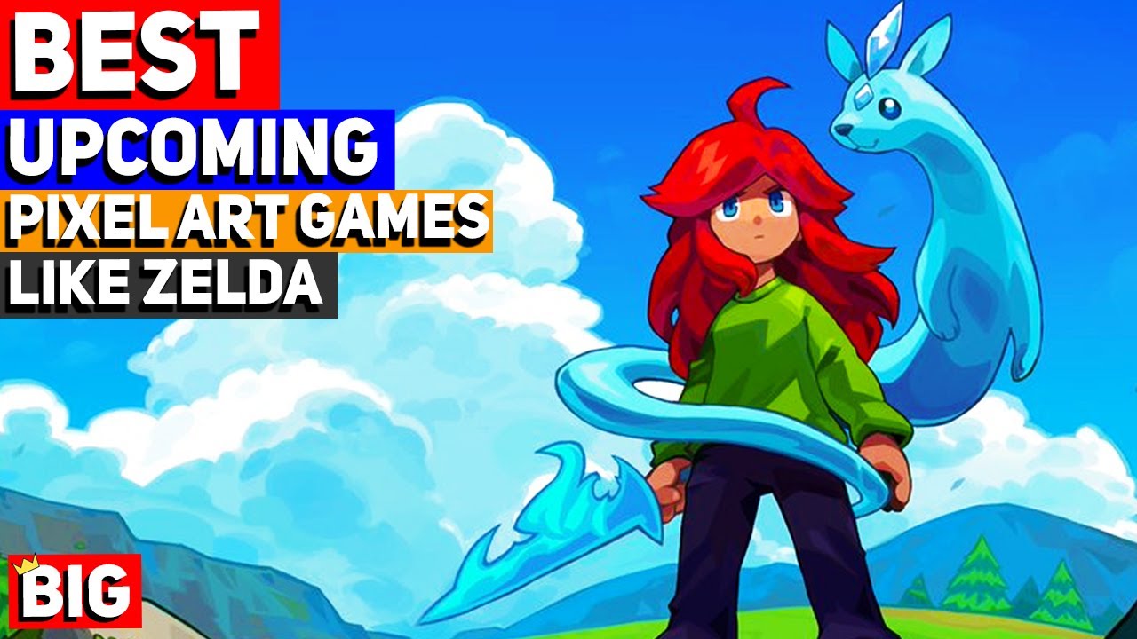 Top 20 Upcoming Pixel Art Games Like Zelda - 2020 & beyond! (Action Adventure Games)